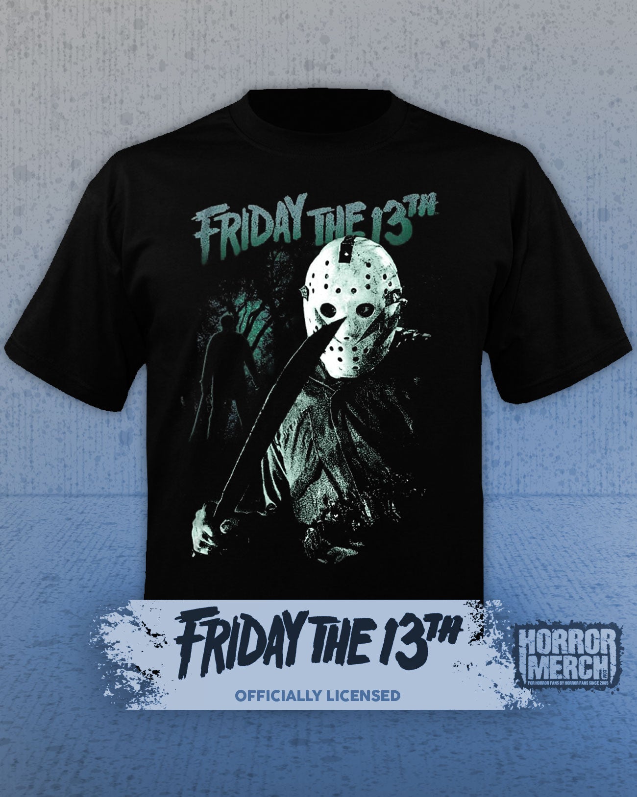 Friday The 13th - Forest Collage Mens Shirt