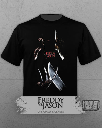 Freddy Vs Jason - Face Off Mens Shirt
