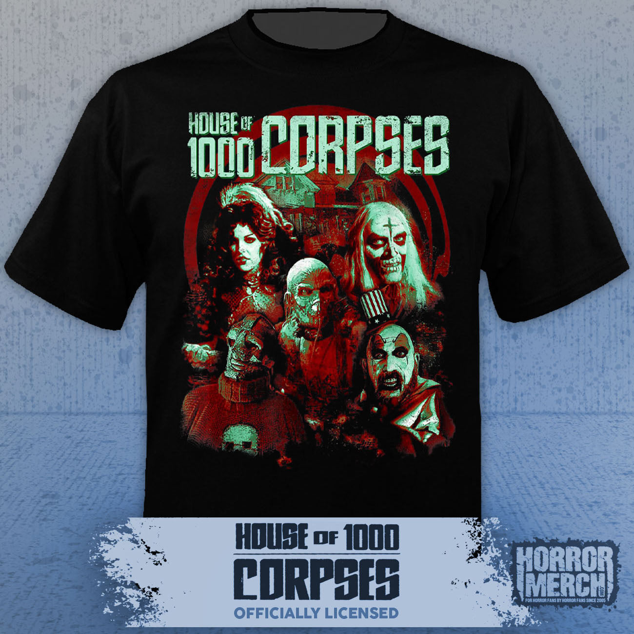 House Of 1000 Corpses - Cast (Duotone) Womens Shirt