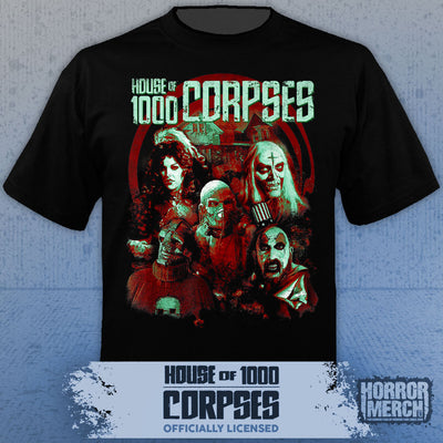 House Of 1000 Corpses - Cast (Duotone) Womens Shirt