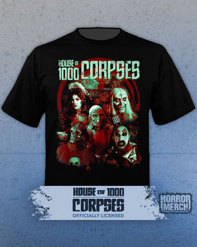 House Of 1000 Corpses - Cast (Duotone) Mens Shirt