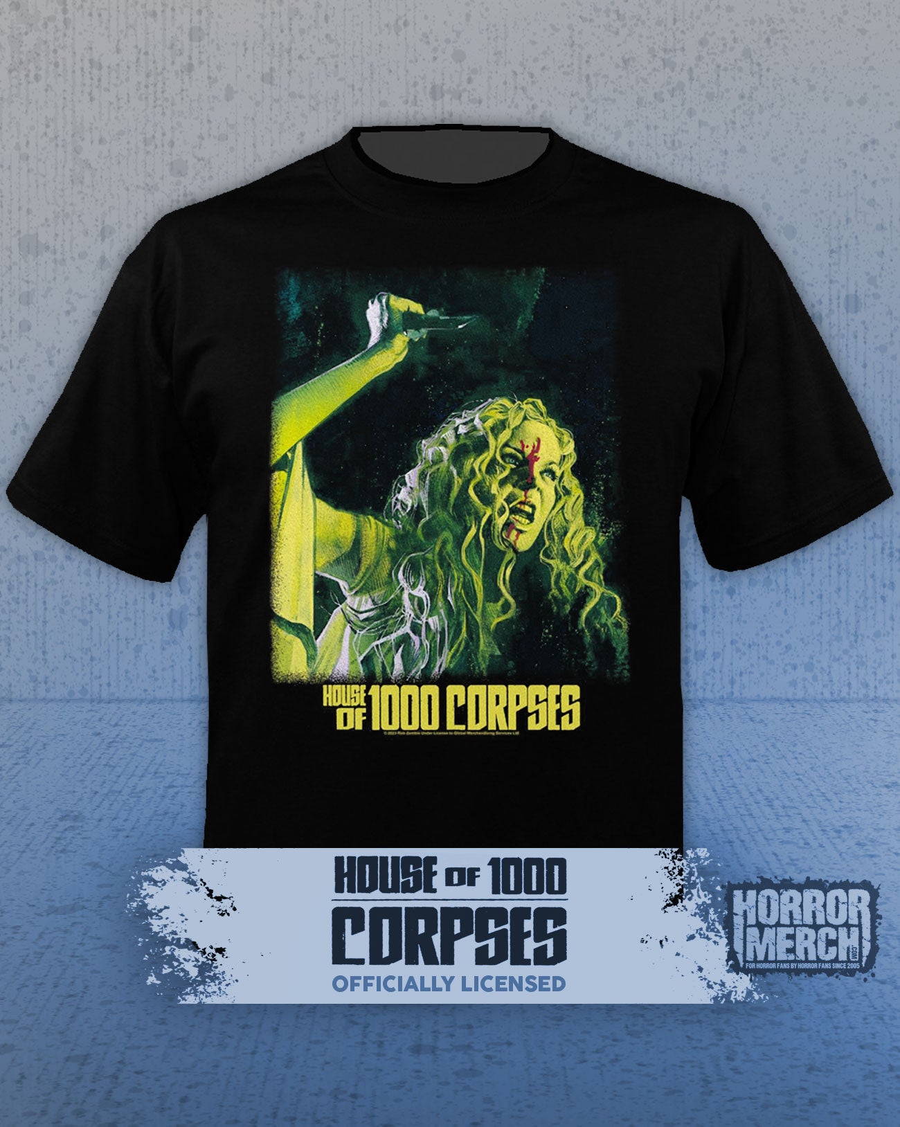 House Of 1000 Corpses - Stabbing Collage Womens Shirt