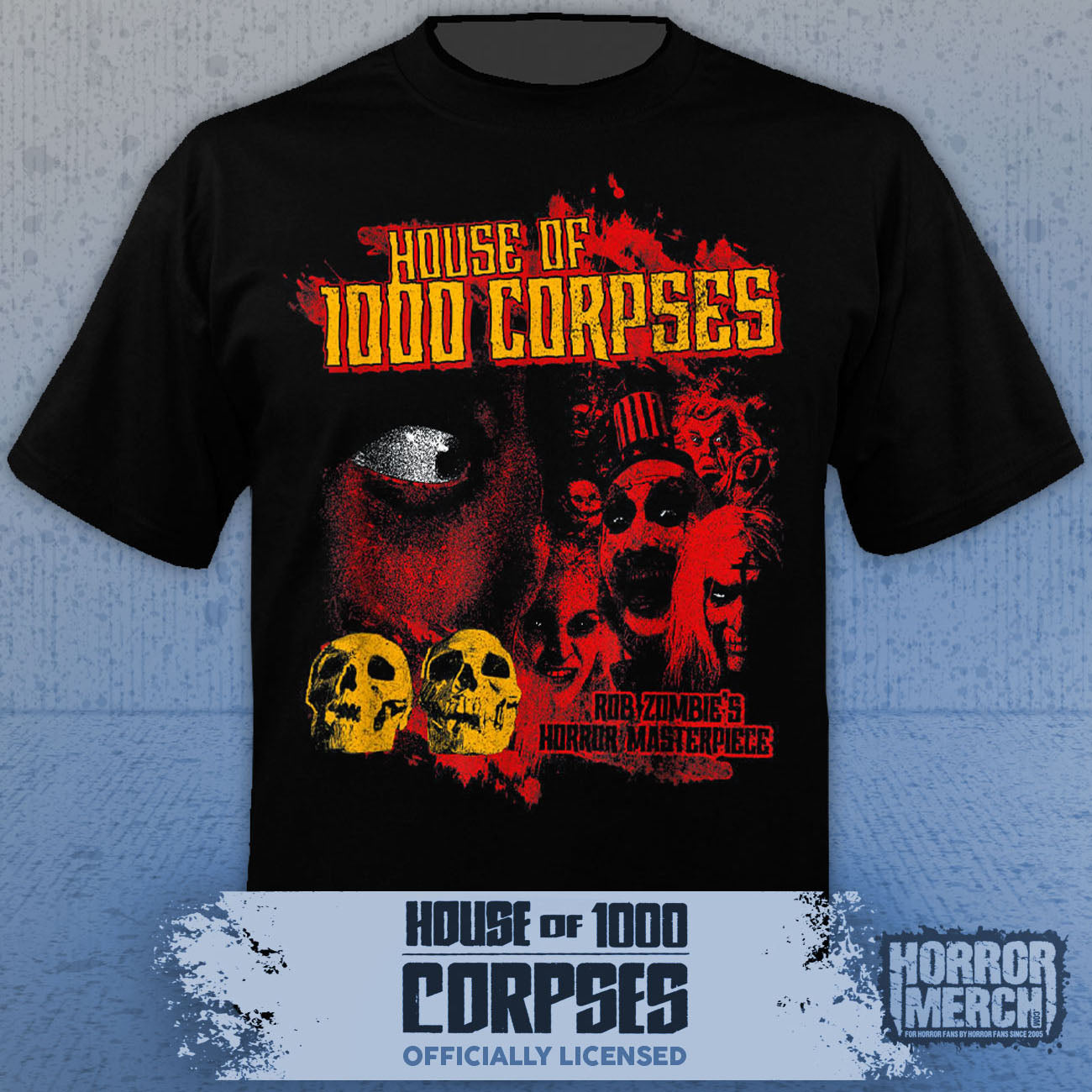House Of 1000 Corpses - Eye Collage Womens Shirt