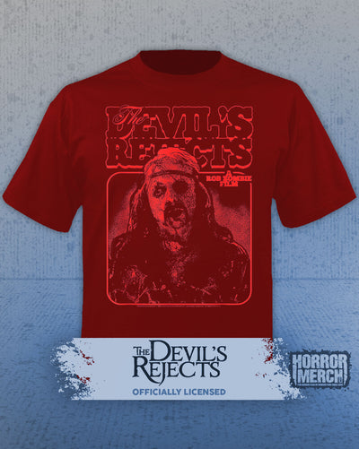 Devils Rejects - Running Corpse Mens Shirt (Red)