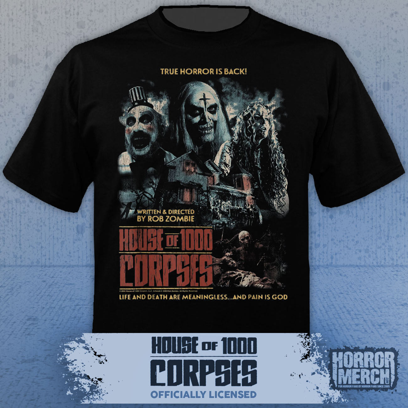 House Of 1000 Corpses - Poster Collage Womens Shirt