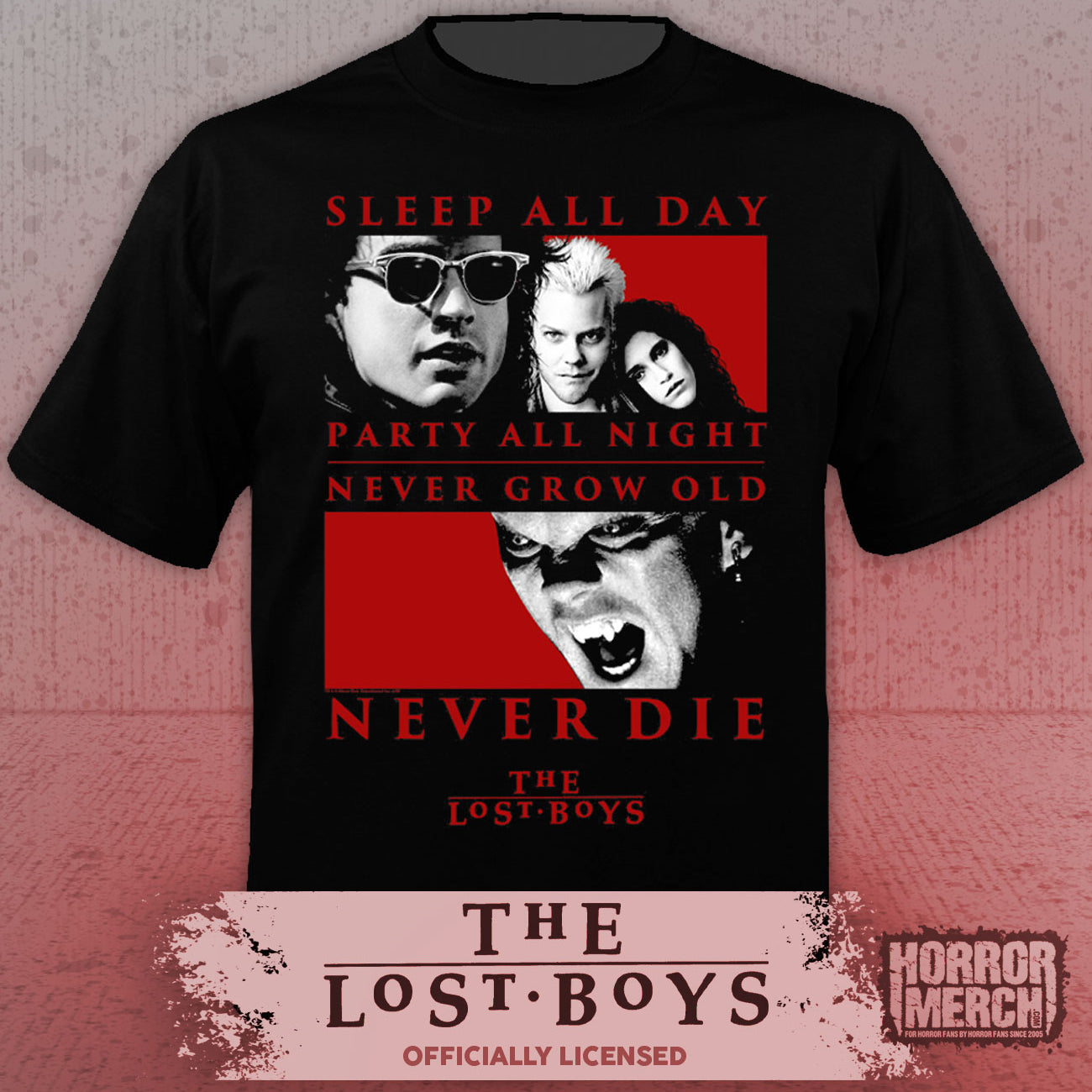 Lost Boys - Party All Night Womens Shirt