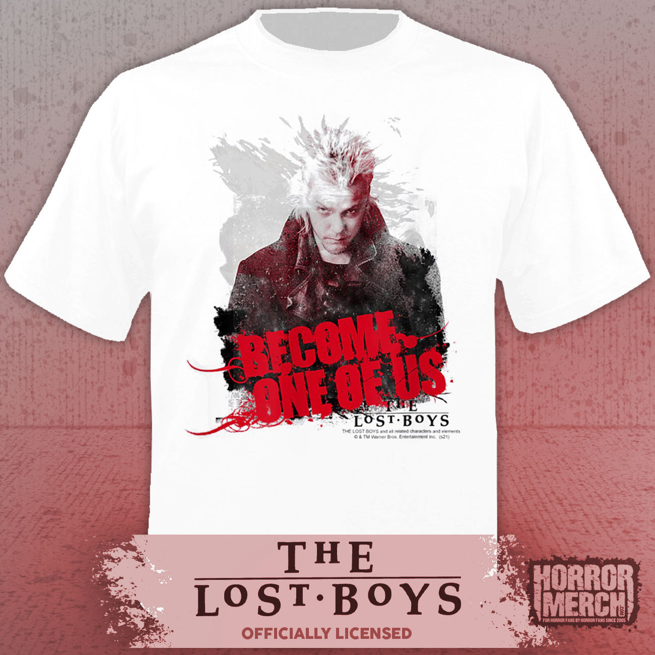Lost Boys - Be One Of Us Mens Shirt (White)