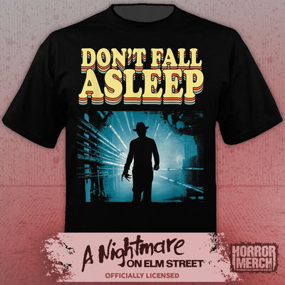 Nightmare On Elm Street - Dont Fall Asleep (Boiler Room) Mens Shirt