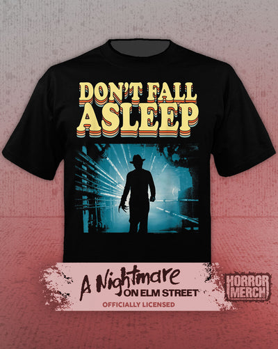 Nightmare On Elm Street - Dont Fall Asleep (Boiler Room) Mens Shirt