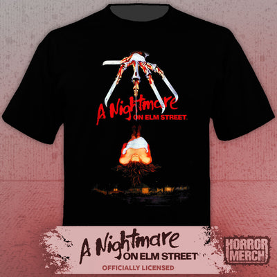 Nightmare On Elm Street - French Poster Mens Shirt