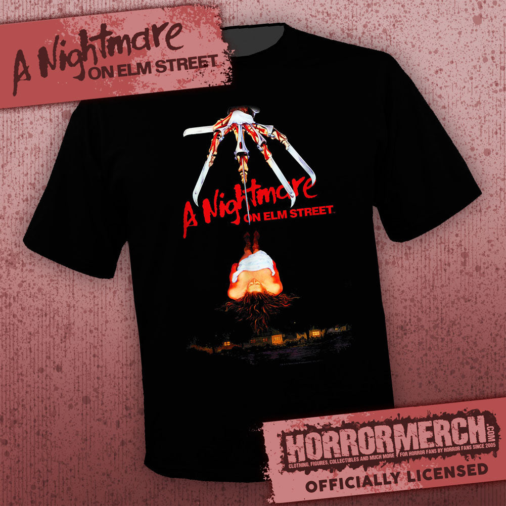 Nightmare On Elm Street - French Poster Mens Shirt
