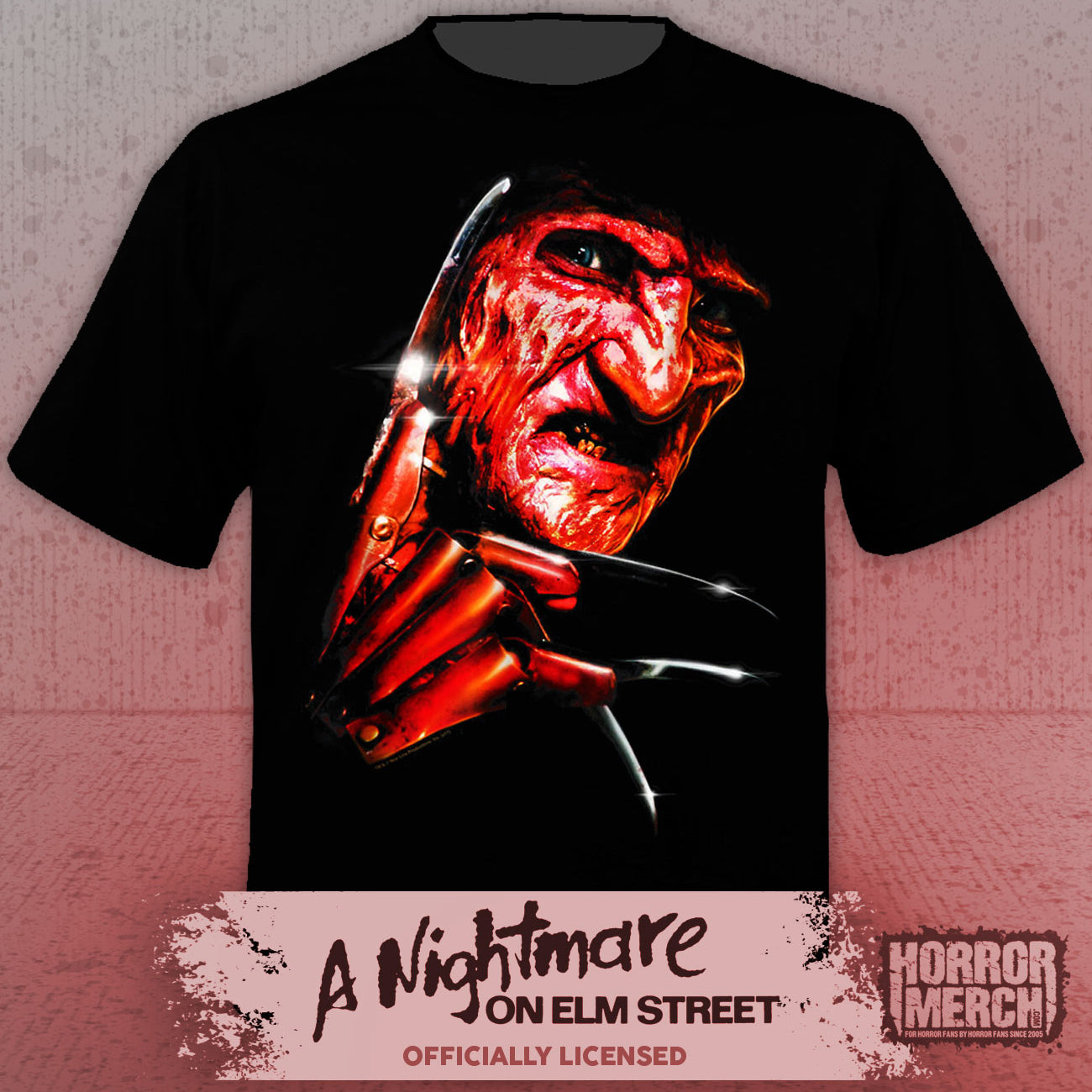 Nightmare On Elm Street - Glove Close-Up Mens Shirt