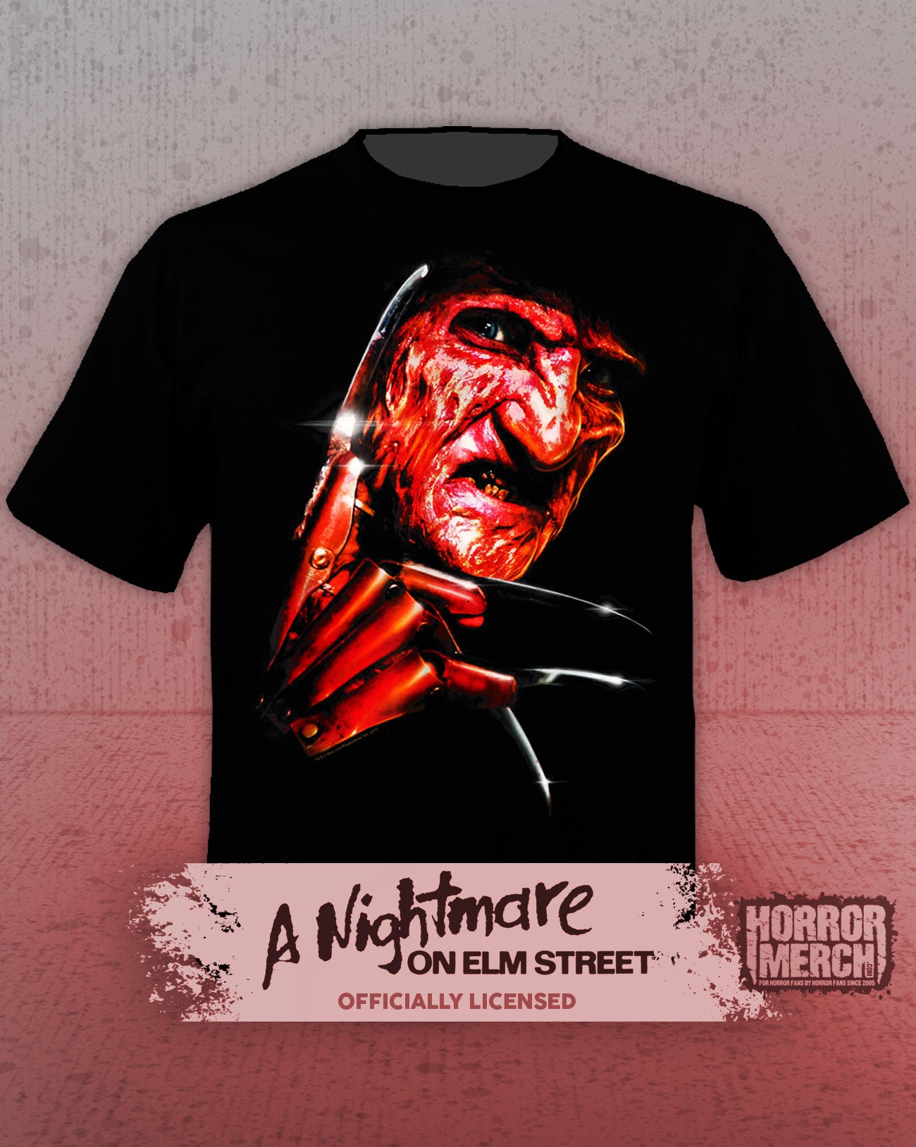 Nightmare On Elm Street - Glove Close-Up Mens Shirt