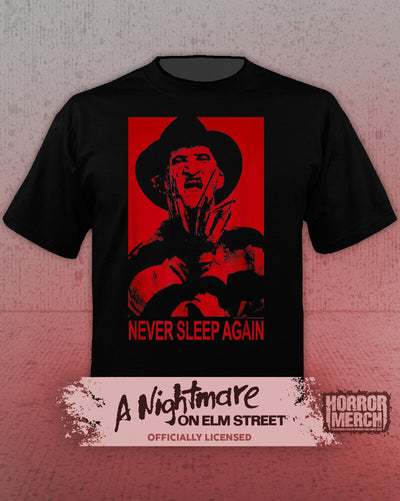 Nightmare On Elm Street - Never Sleep Again Womens Shirt