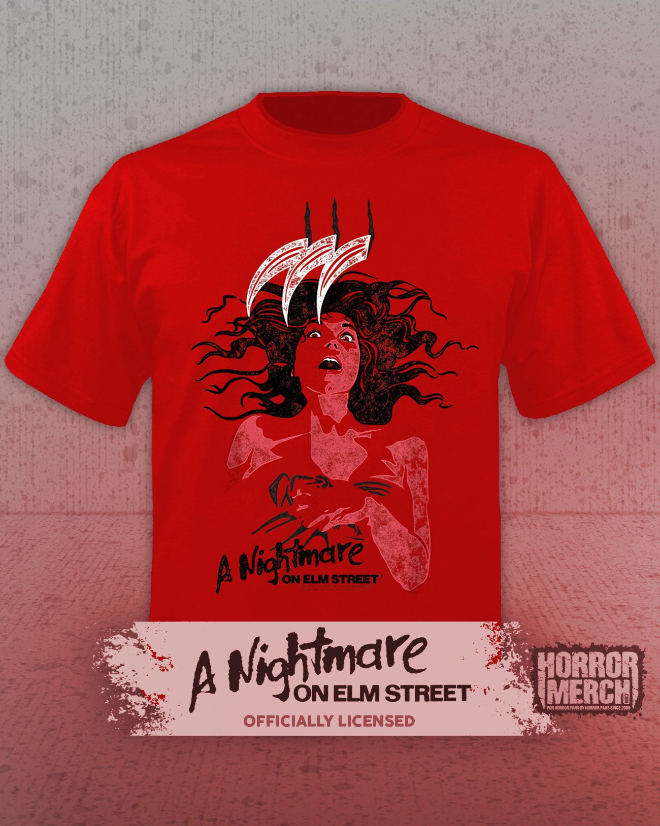 Nightmare On Elm Street - Claw Mens Shirt (Red)