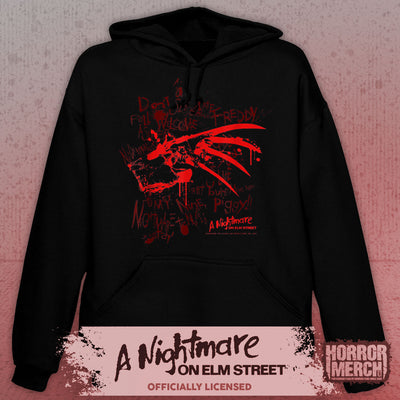 Nightmare On Elm Street - Red Glove Hooded Sweatshirt