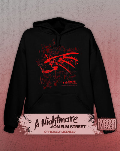 Nightmare On Elm Street - Red Glove Hooded Sweatshirt