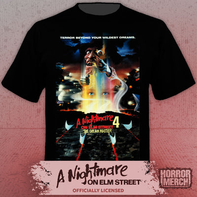 Nightmare On Elm Street - Dream Master Poster Mens Shirt