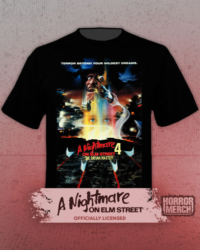 Nightmare On Elm Street - Dream Master Poster Mens Shirt