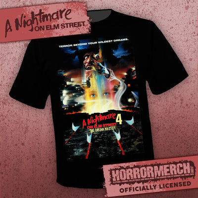 Nightmare On Elm Street - Dream Master Poster Mens Shirt