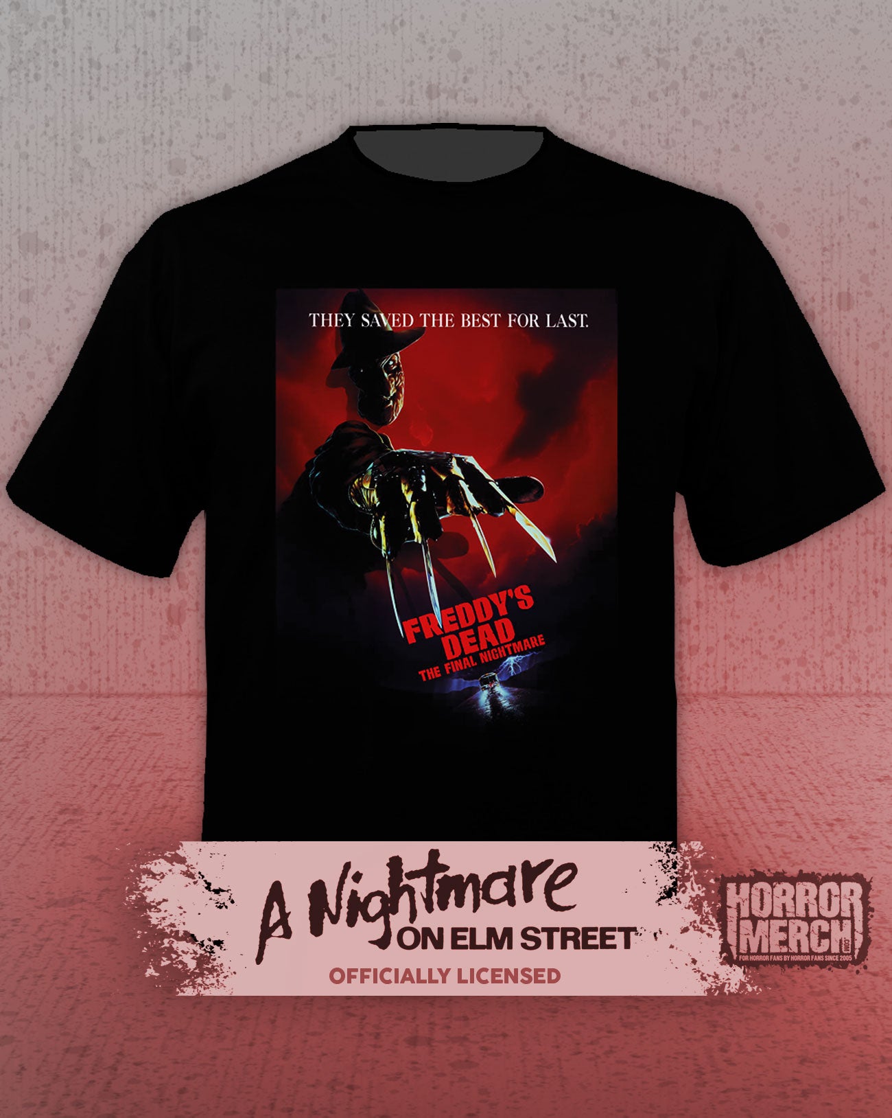 Nightmare On Elm Street - Freddys Dead Mens Shirt