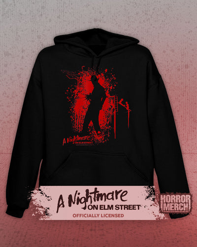 Nightmare On Elm Street - Freddy Splatter Hooded Sweatshirt