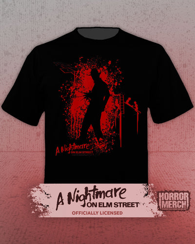 Nightmare On Elm Street - Freddy Splatter Womens Shirt