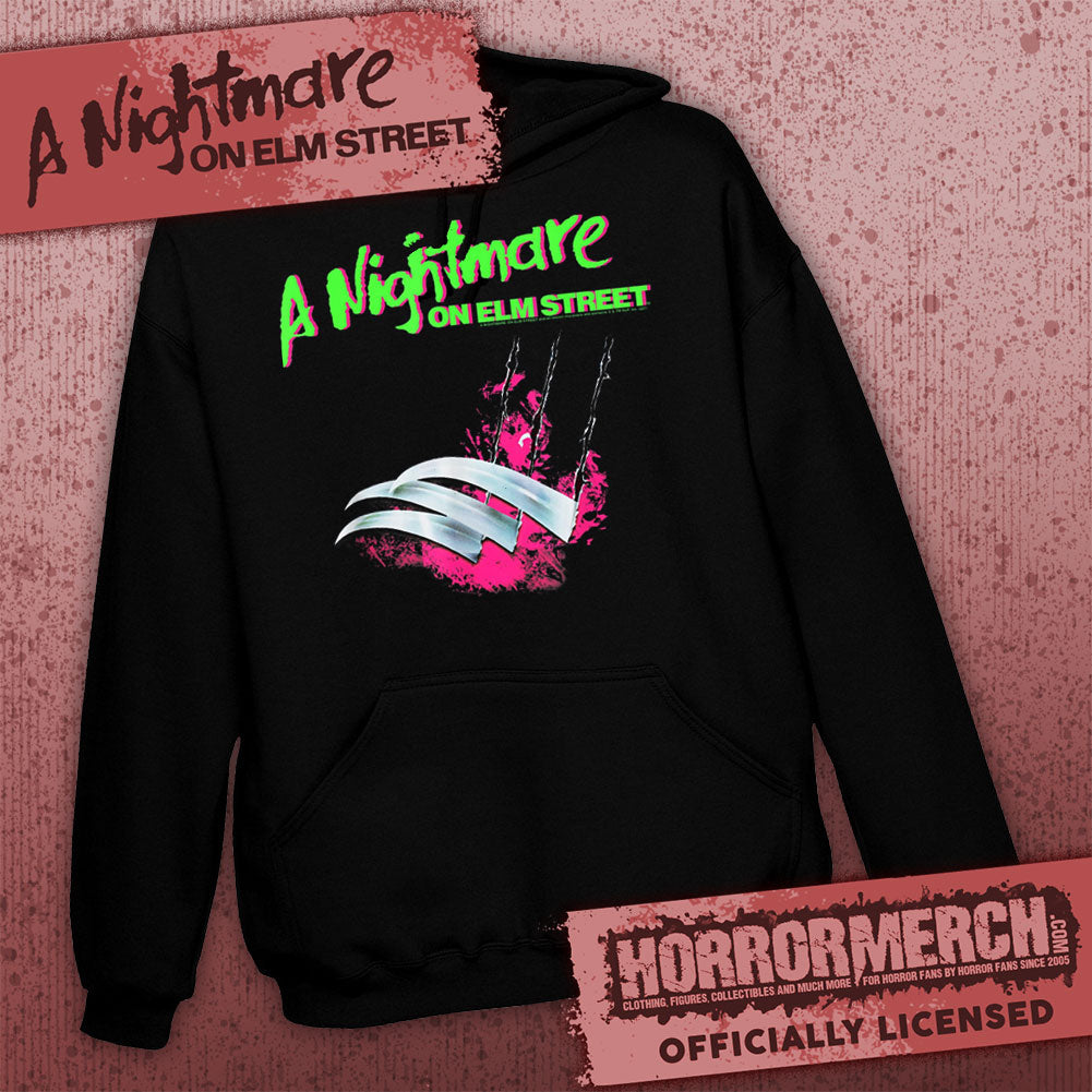 Nightmare On Elm Street - Neon Slash Hooded Sweatshirt