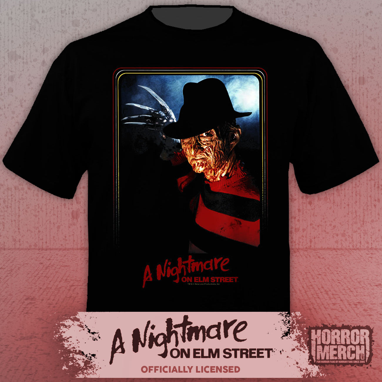 Nightmare On Elm Street - Close-Up Mens Shirt