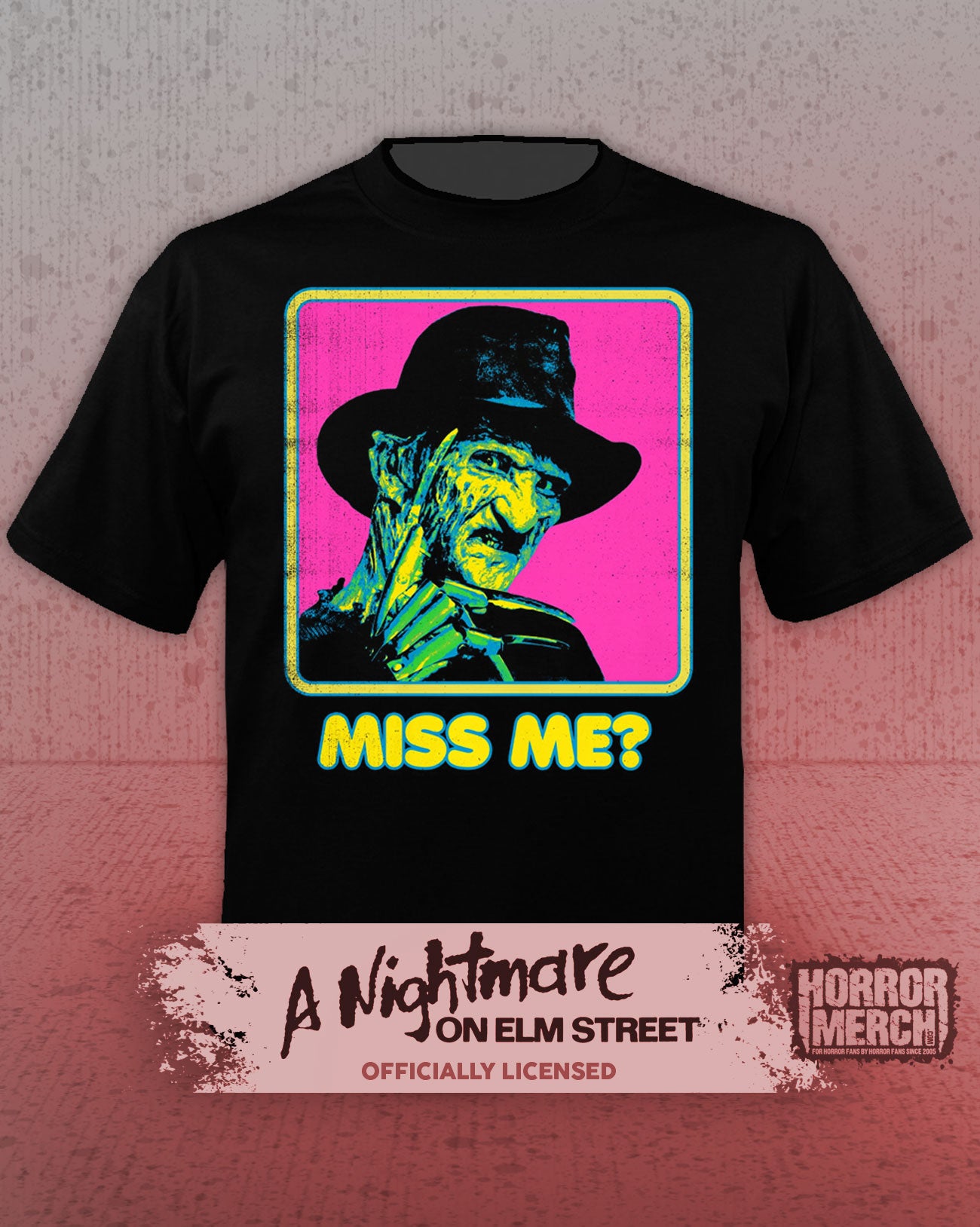 Nightmare On Elm Street - Miss Me Mens Shirt