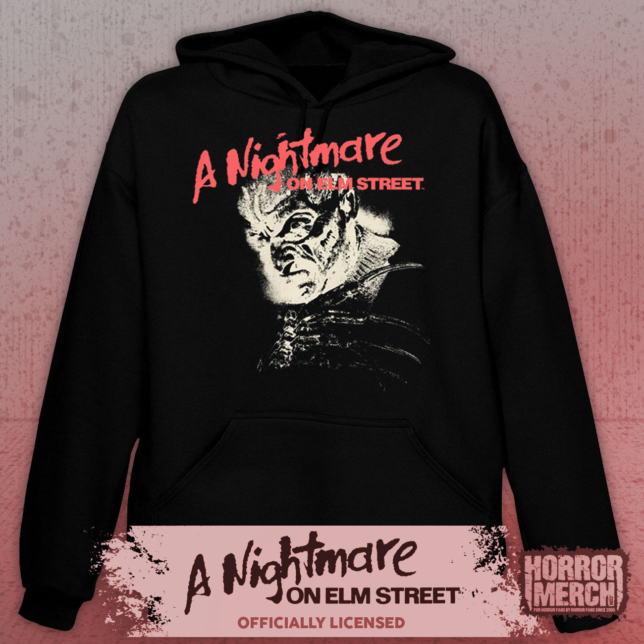 Nightmare On Elm Street - Duotone Hooded Sweatshirt