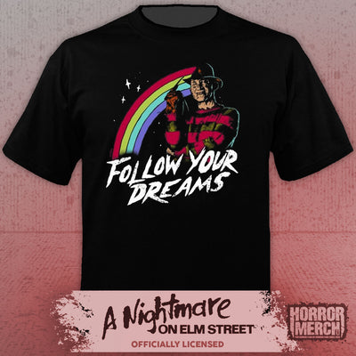 Nightmare On Elm Street - Follow Your Dreams (Smile) Mens Shirt