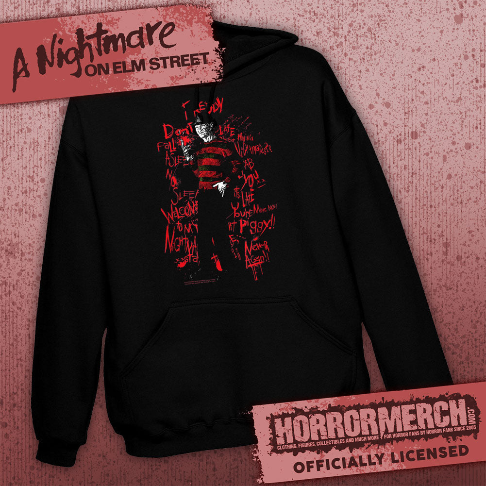 Nightmare On Elm Street - Scribble Hooded Sweatshirt