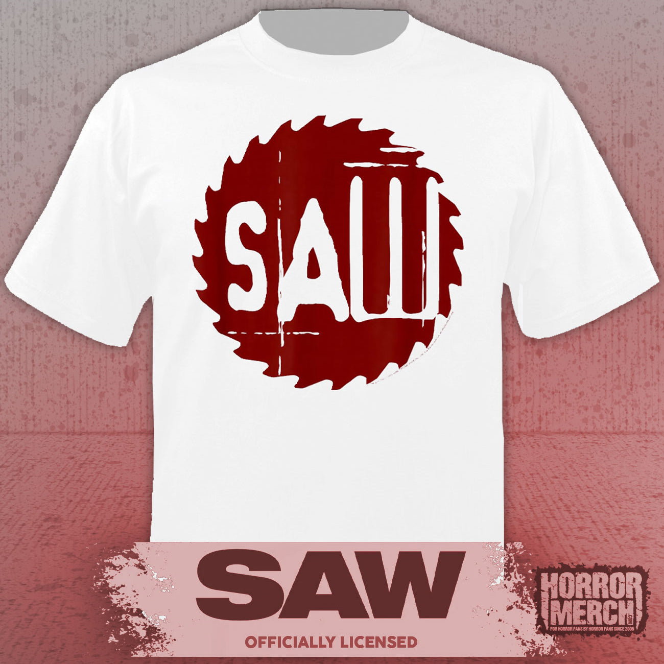 Saw - Blade Horror Women's T-Shirt (White)