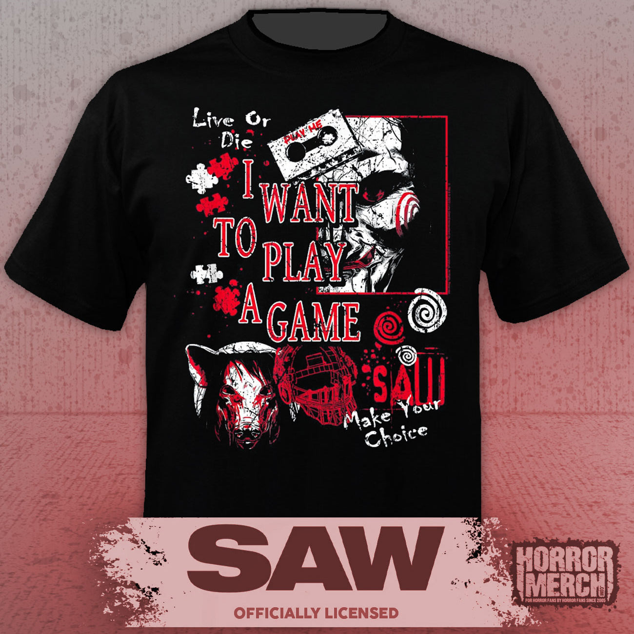 Saw - Make Your Choice Men's T-Shirt