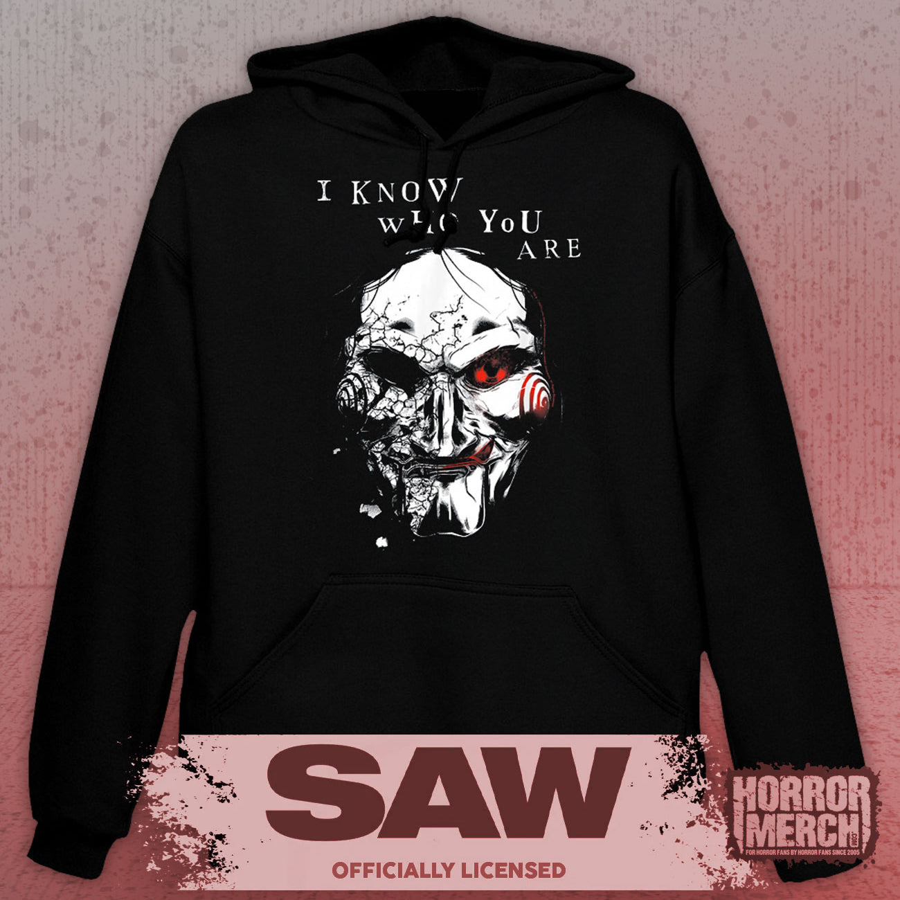Saw - I Know Who You Are Horror Hooded Sweatshirt