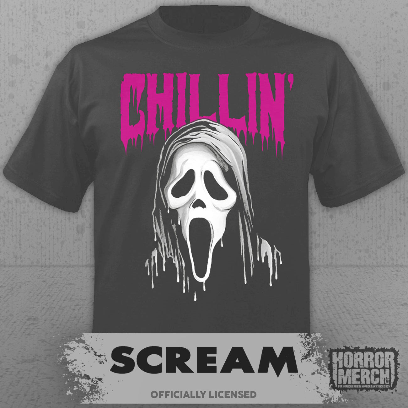 Scream - Chillin Women's T-Shirt (Gray)