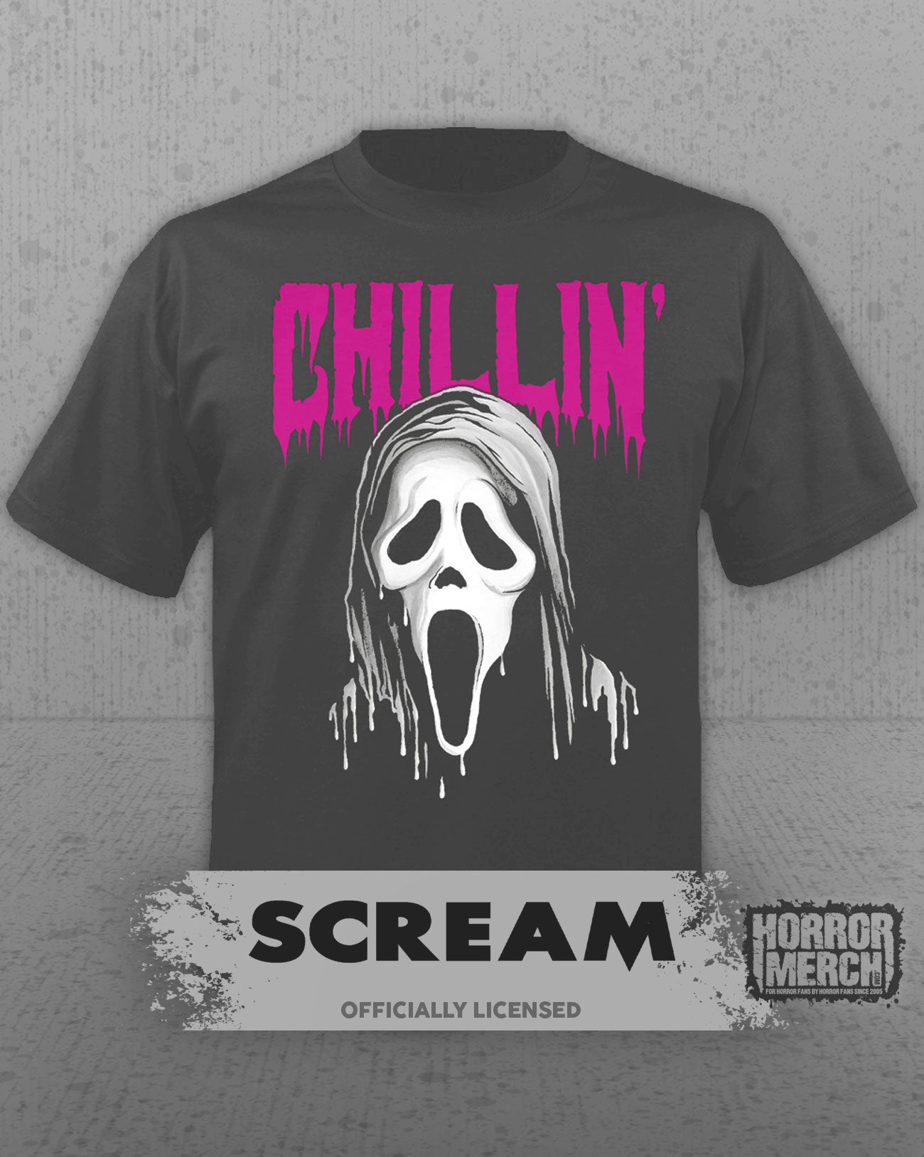 Scream - Chillin Mens Shirt (Gray)
