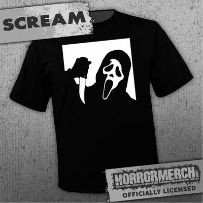 Scream - Poster (BW) Mens Shirt