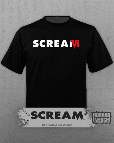 Scream - Scream VI Logo Mens Shirt