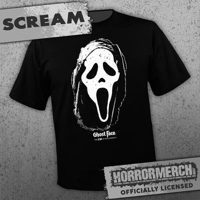Scream - Distressed Mask Mens Shirt