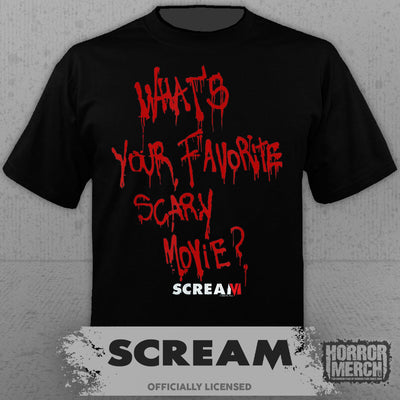 Scream - Favorite Scary Movie Mens Shirt