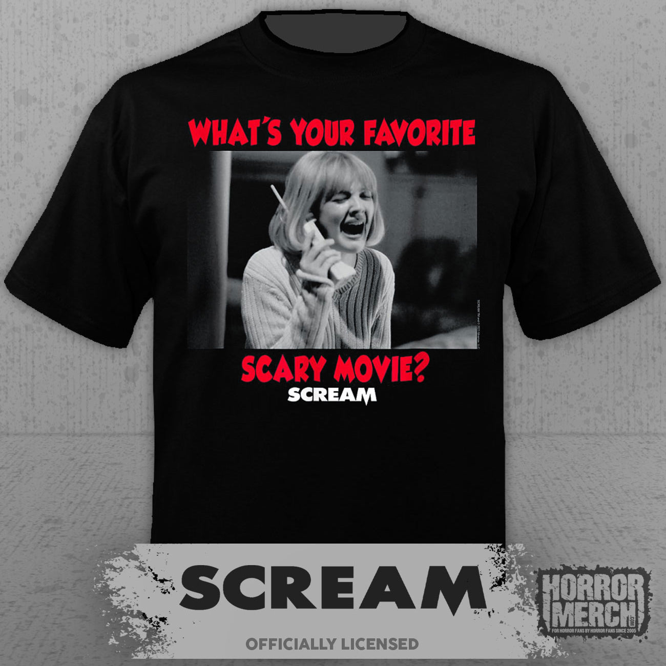 Scream - Caseys Favorite Movie Men's T-Shirt