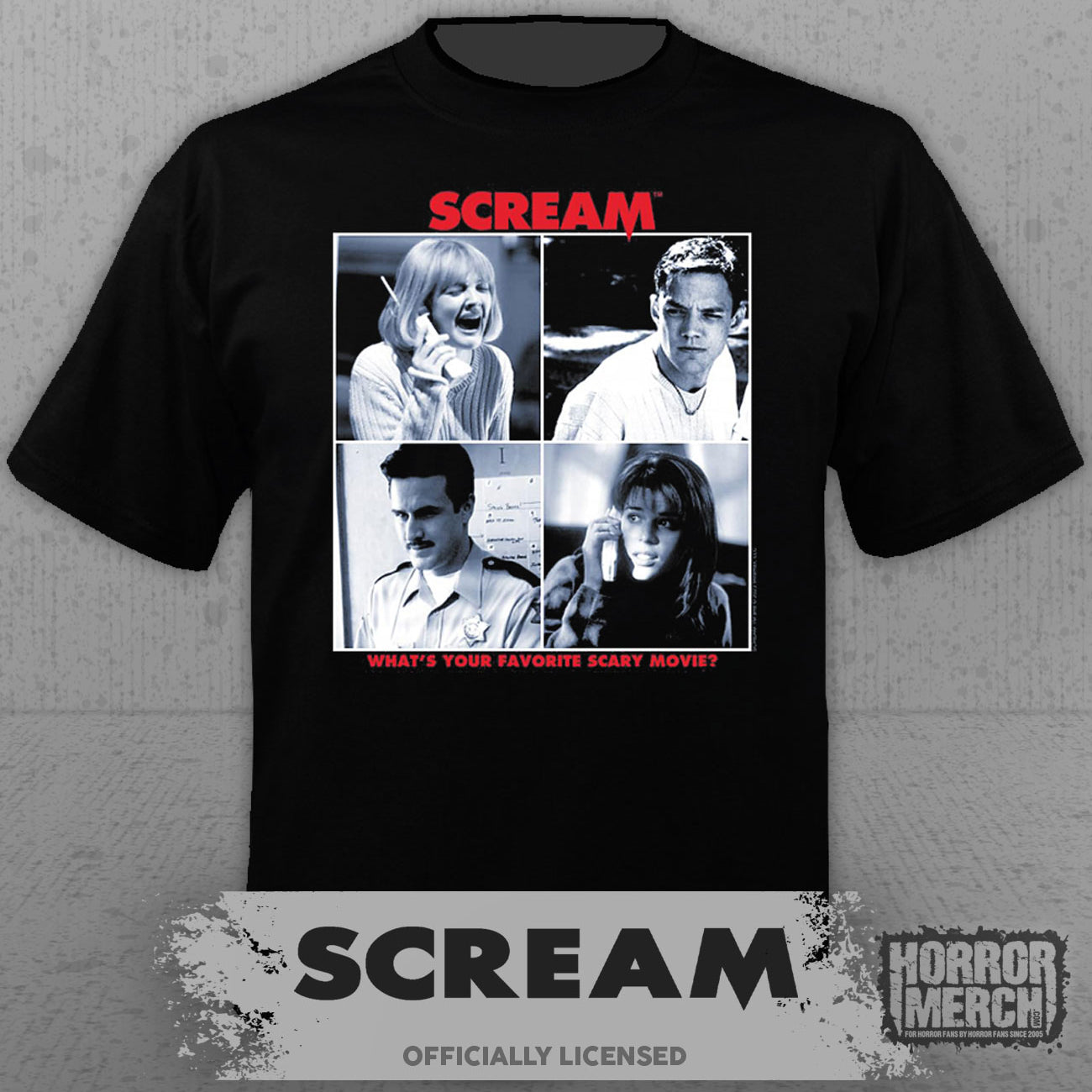 Scream - Cast Collage Men's T-Shirt