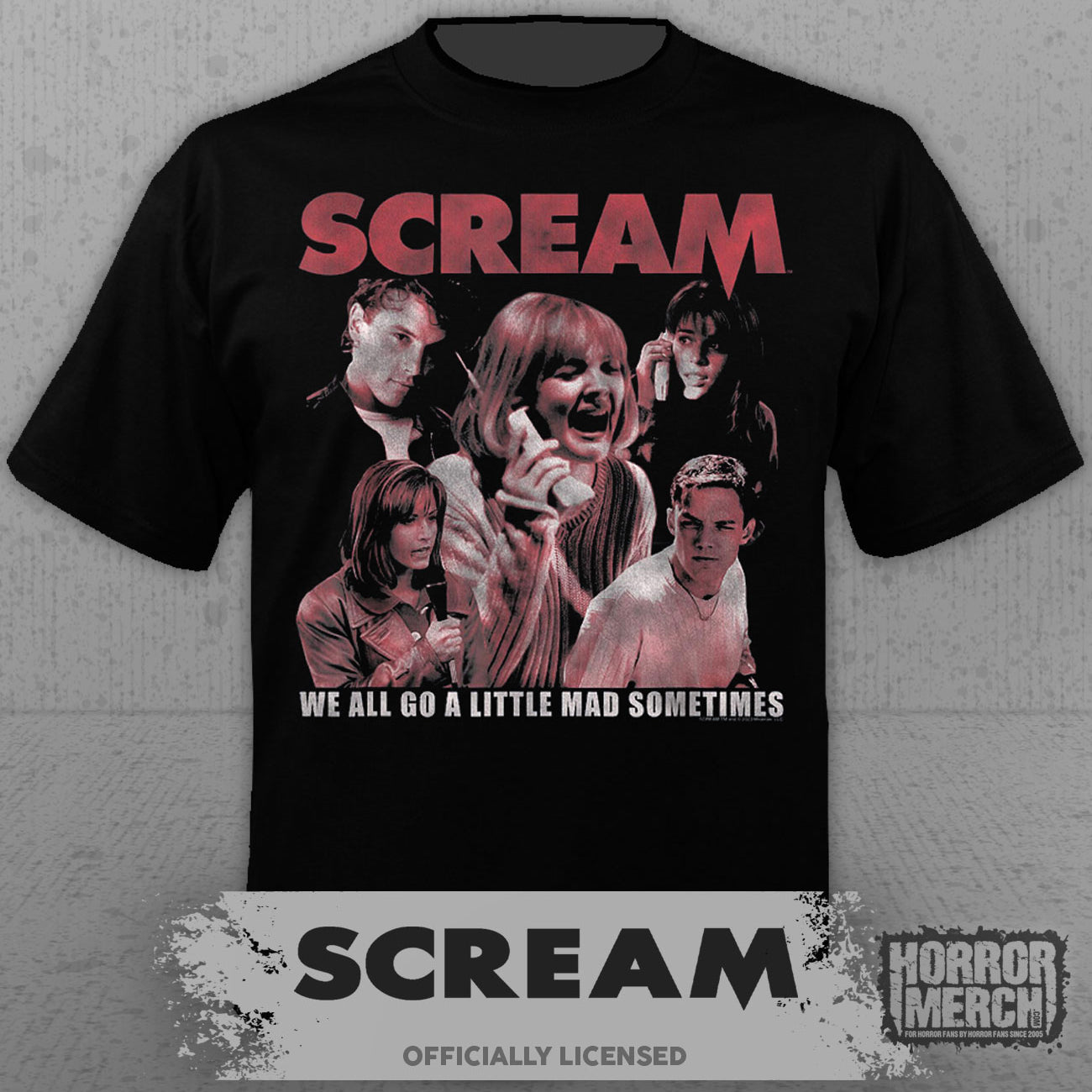 Scream - Collage (We All Go A Little Mad) Women's T-Shirt