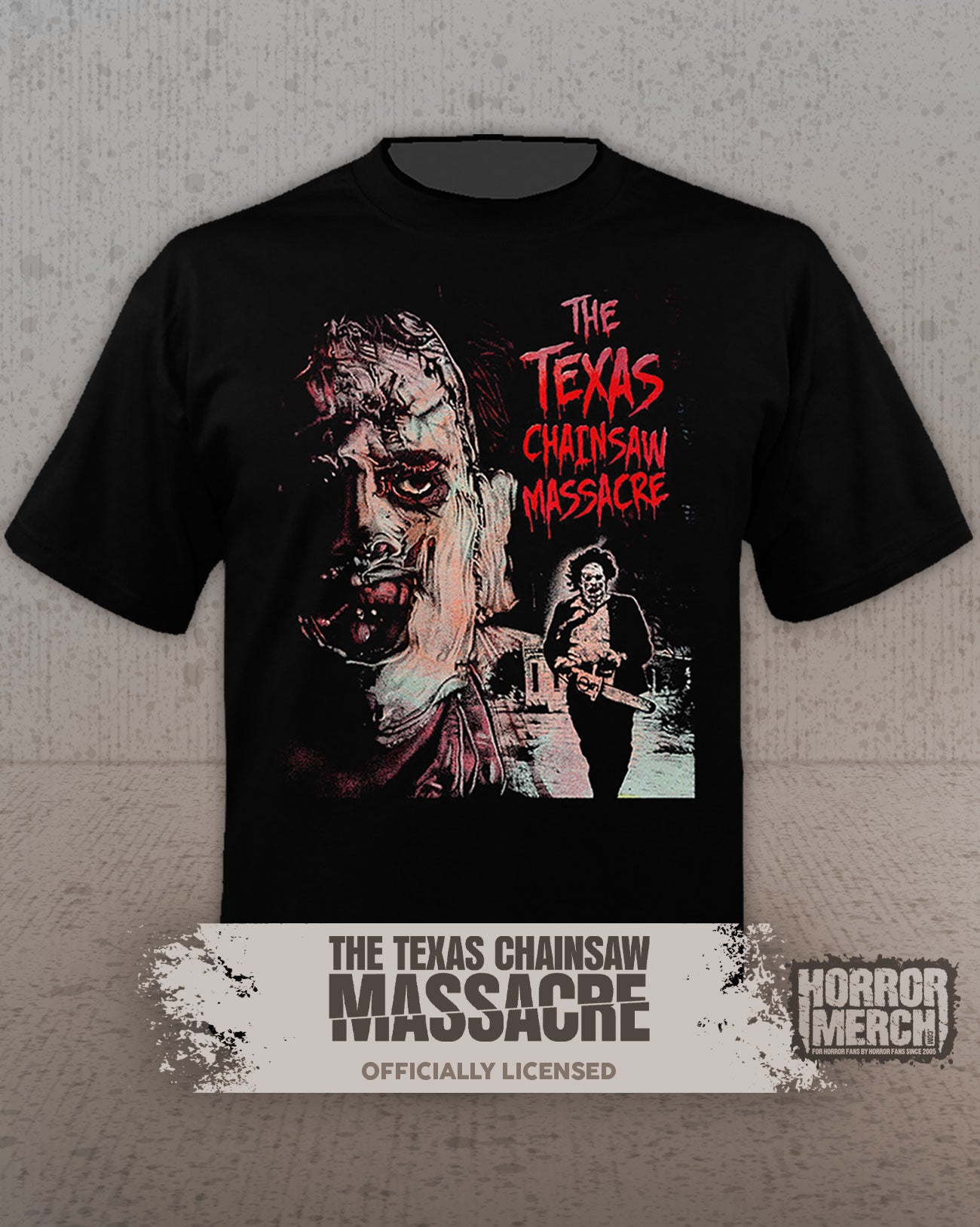 Texas Chainsaw Massacre - Collage Mens Shirt