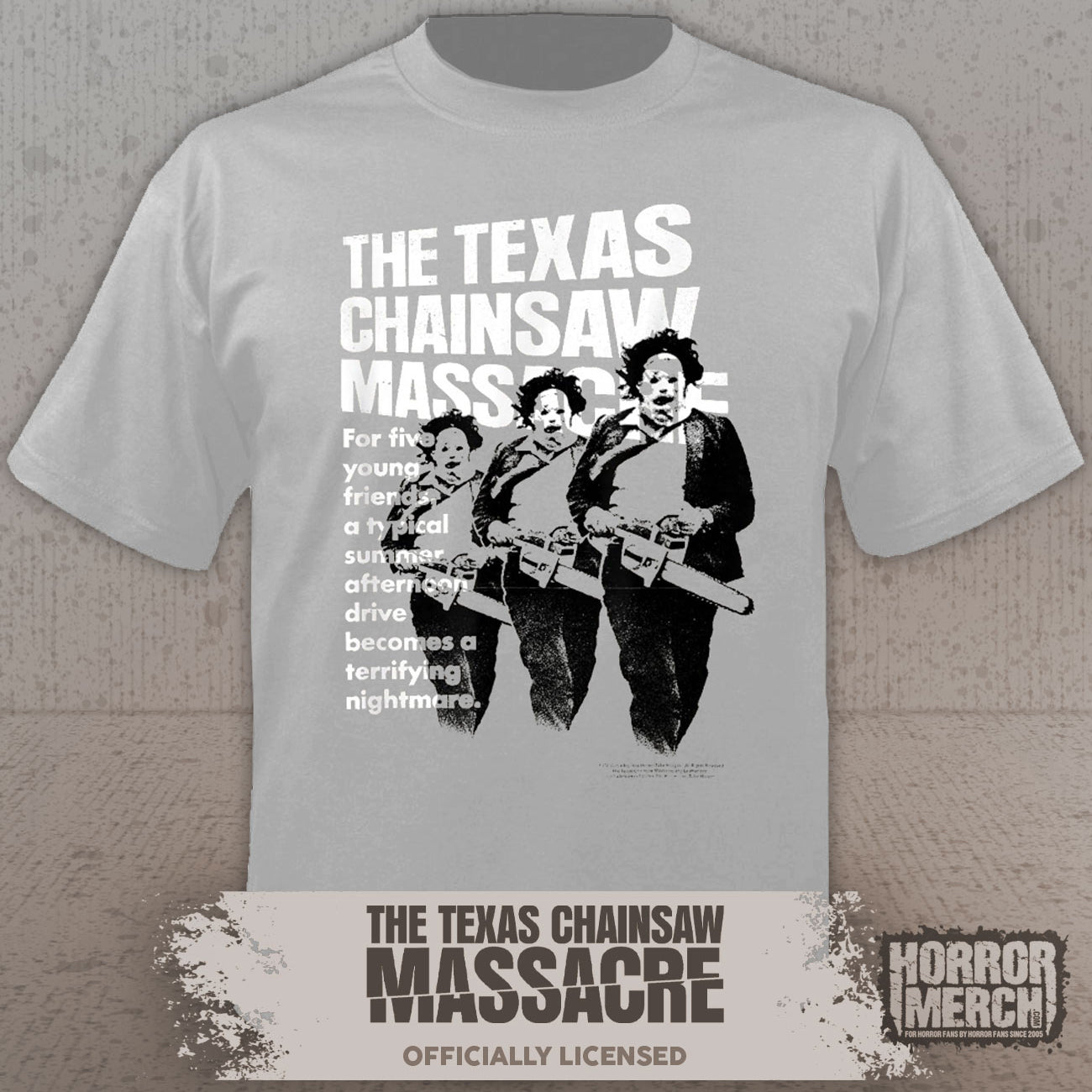 Texas Chainsaw Massacre -  Running Womens Shirt (Gray)