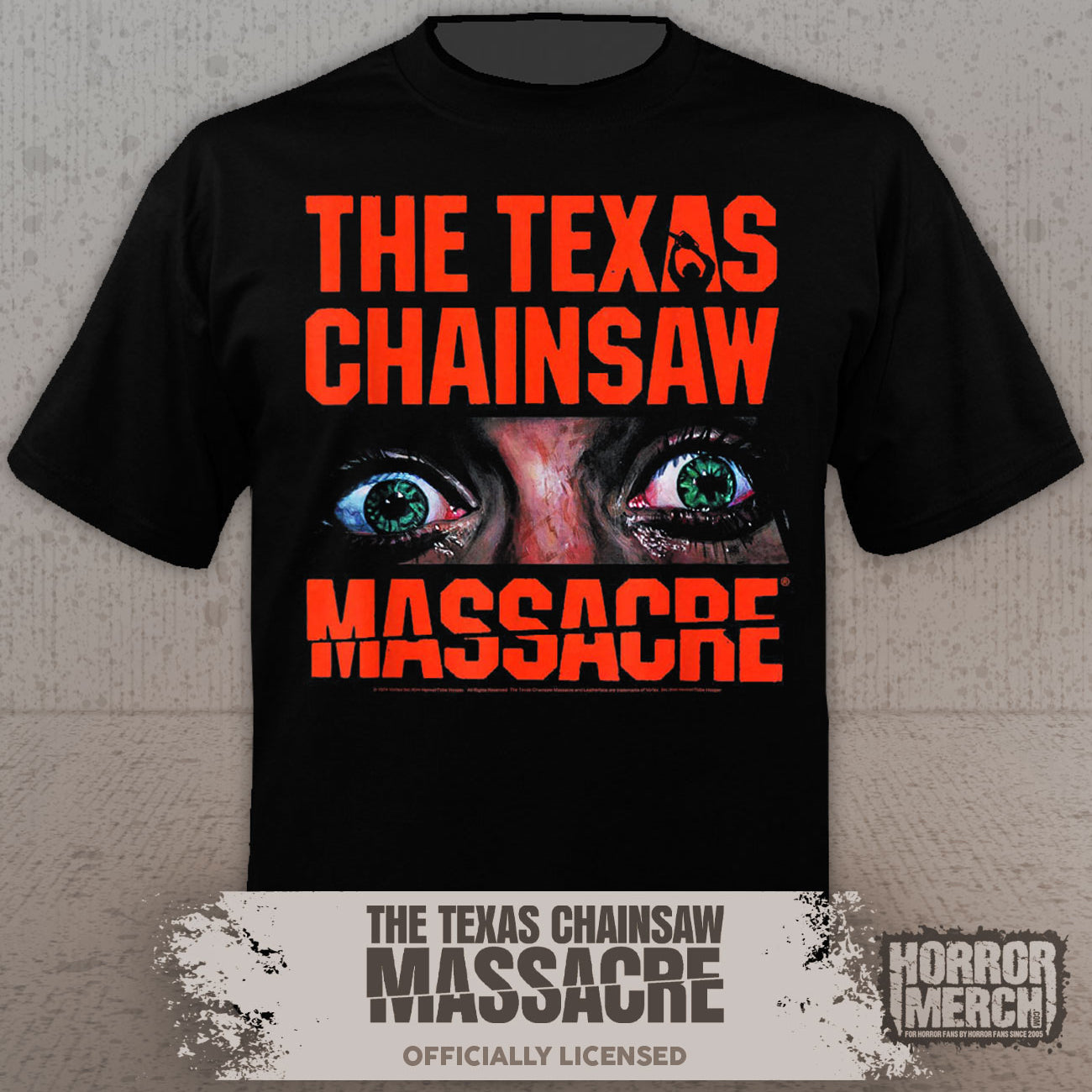 Texas Chainsaw Massacre - Eyes Mens Shirt