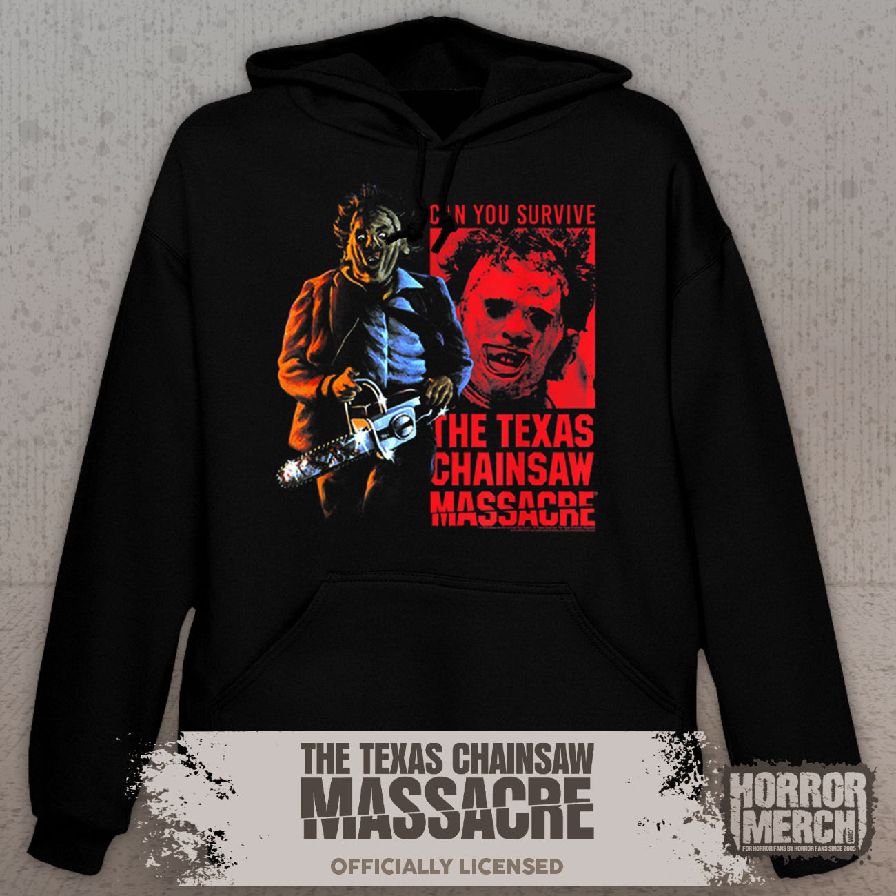 Texas Chainsaw Massacre - Dual Leatherface Hooded Sweatshirt