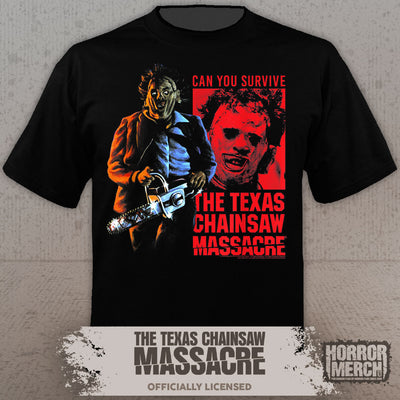 Texas Chainsaw Massacre - Dual Leatherface Mens Shirt